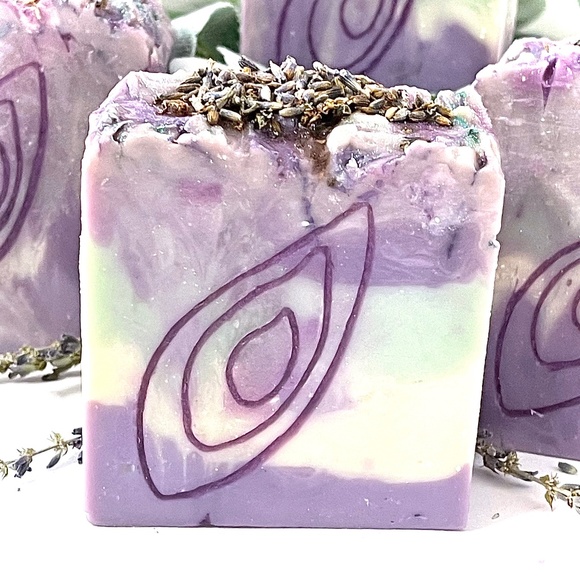 Lavender and Sage handmade Soap ( Set of 5 ) - Picture 2 of 4